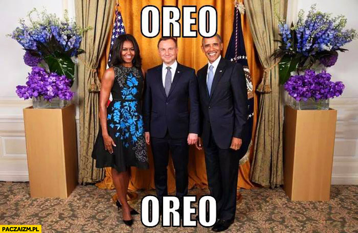 Oreo Duda Obama Barack Michelle