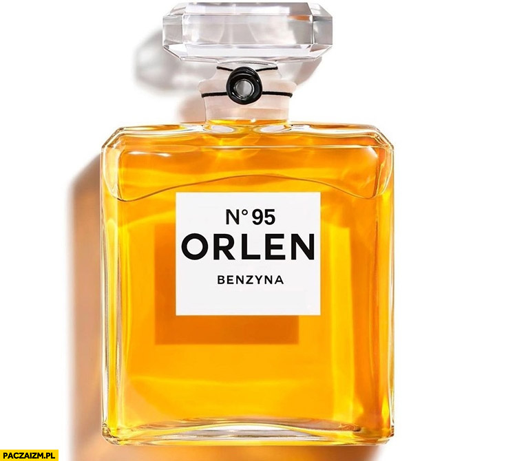 Orlen n95 benzyna perfumy zapach