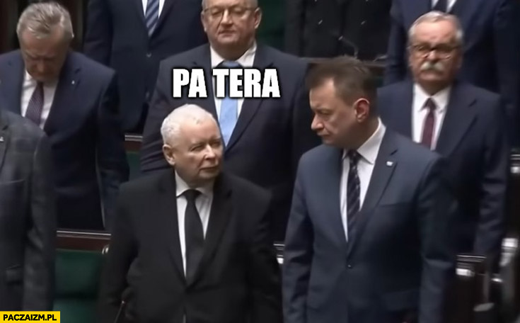 Pa tera Kaczyński do Błaszczaka w sejmie