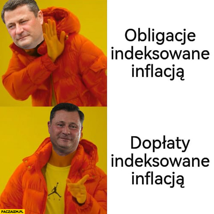 Paszyk obligacje indeksowane inflacja nie chce woli dopłaty indeksowane inflacją