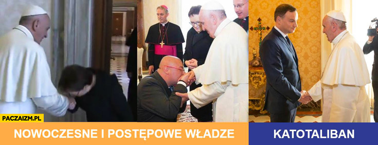 PO nowoczesne i postępowe władze Kopacz Kamiński katotaliban Duda Papież Franciszek