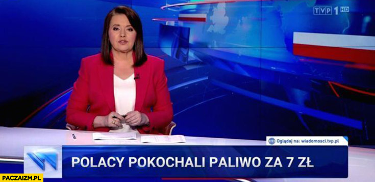 Polacy pokochali paliwo za 7 zł pasek wiadomości TVP