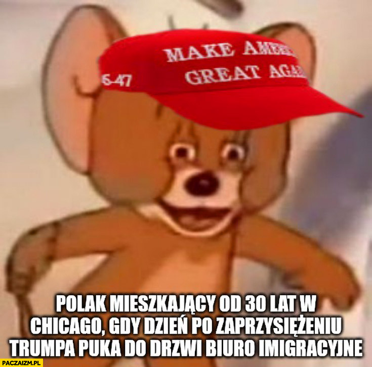 Polak mieszkający w Chicago gdy dzień po zaprzysiężeniu Trumpa puka do drzwi biuro imigracyjne