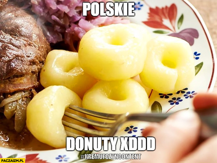 Polskie donuty kluski śląskie