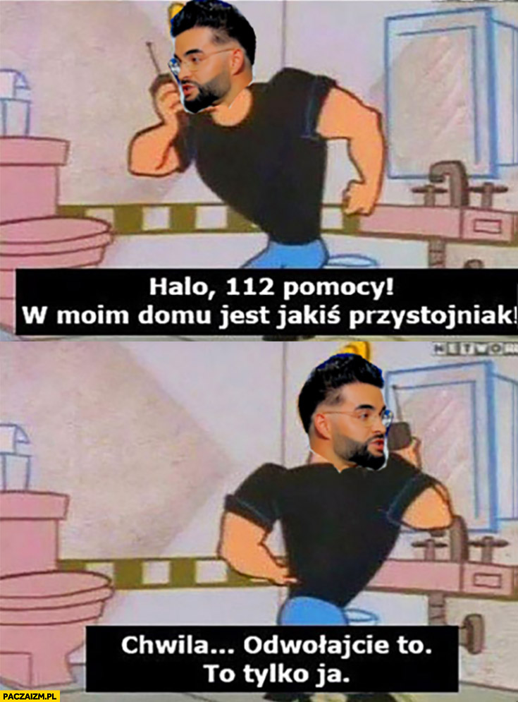 Prawnik Buddy Johnny Bravo halo w moim domu jest jakiś przystojniak odwołajcie to to tylko ja