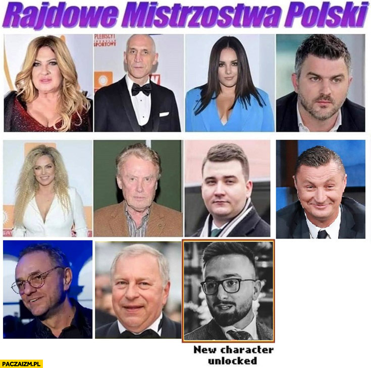 Rajdowe mistrzostwa polski nowa postać odblokowana Partyk Peretti new character unlocked