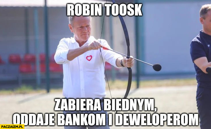 Robin Tusk zabiera biednym oddaje bankom i deweloperom