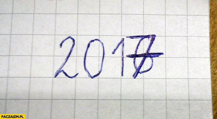 Rok 2016 poprawione na 2017 błąd