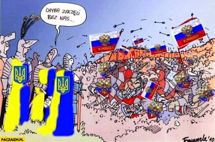Ruscy biją się miedzy sobą, Ukraińcy: chyba zaczęli bez nas