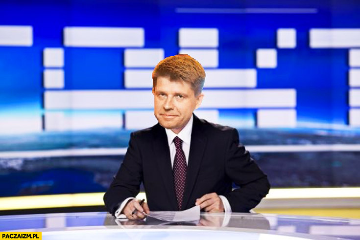 Ryszard Petru prowadzący Fakty TVN