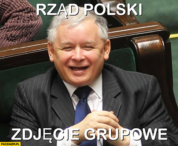 Rząd polski zdjęcie grupowe Kaczyński