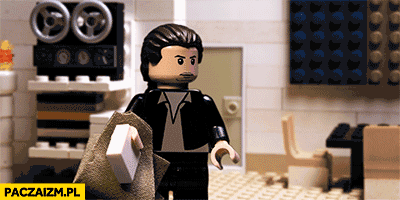 Scena z Pulp Fiction animacja LEGO