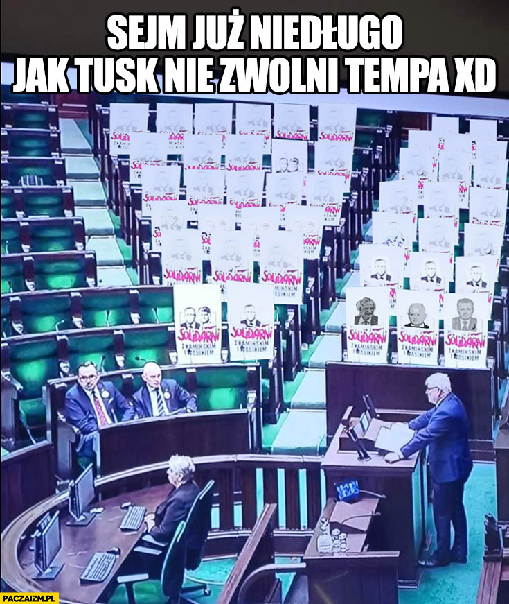 Sejm już niedlugo jak Tusk nie zwolni tempa wszyscy pisowcy aresztowani