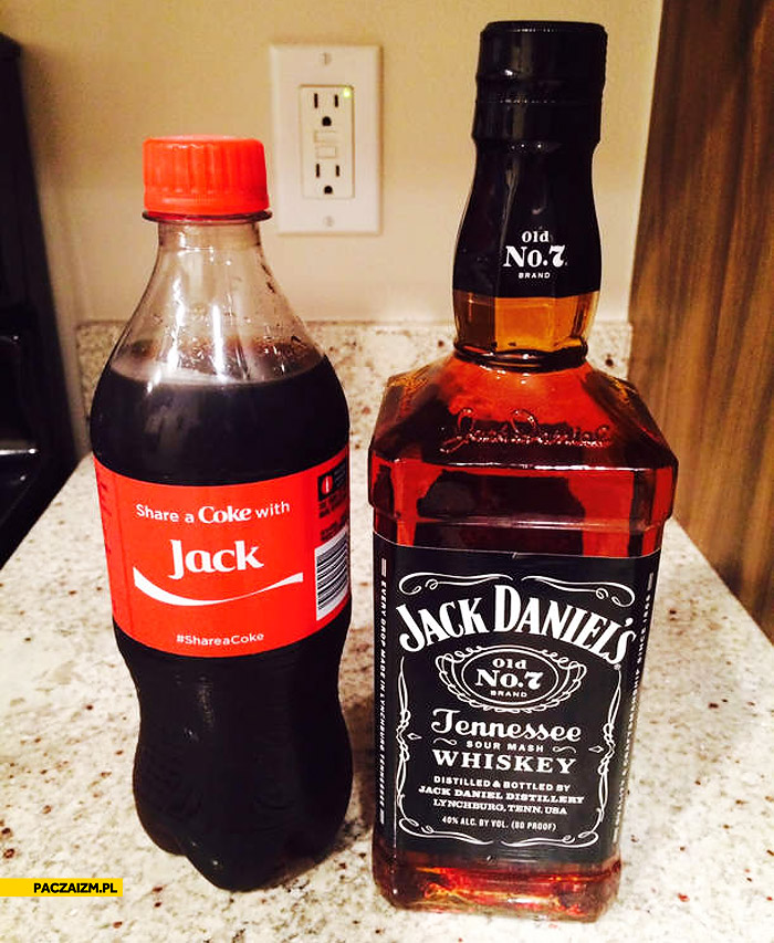 Share a Coke with Jack Daniels