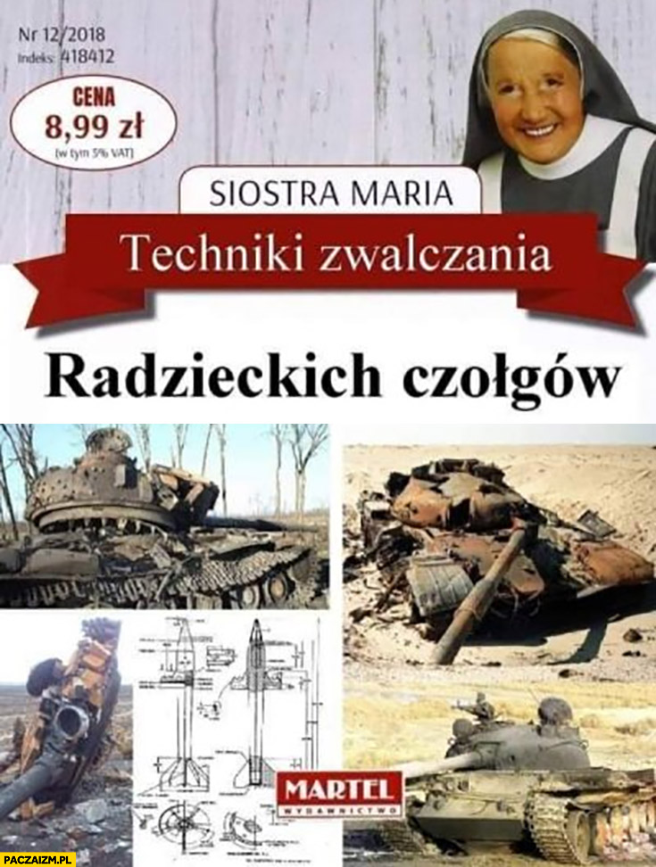 Siostra Maria techniki zwalczania radzieckich czołgów książka podręcznik