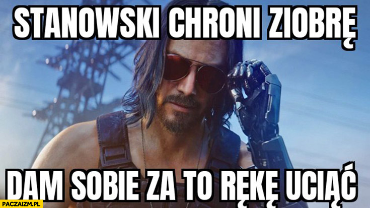 Stanowski chroni Ziobrę dam sobie za to rękę uciąć Cyberpunk 2077