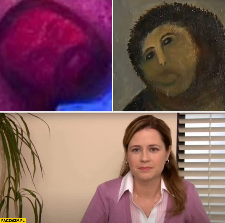 Stanowski w klubie ze striptizem jak obraz Jezus po renowacji to samo same picture