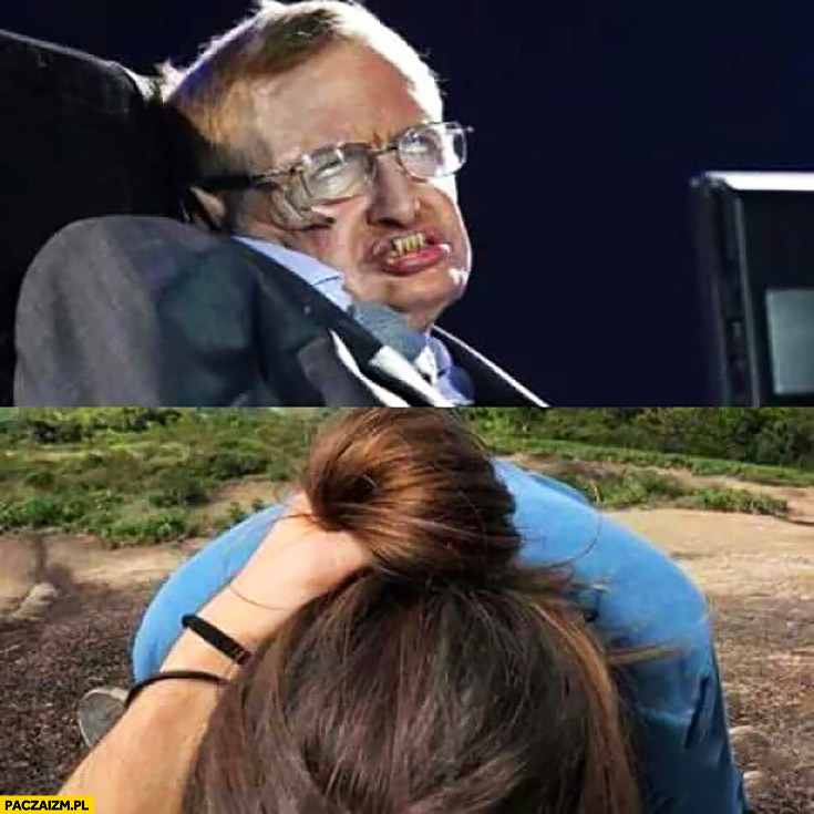 Stephen Hawking dziewczyna robi dobrze