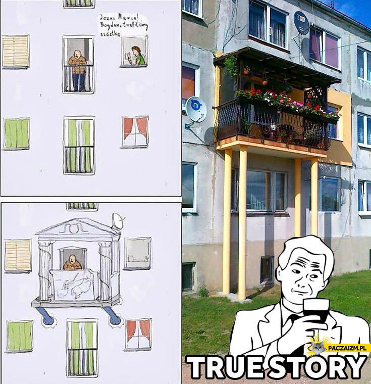 Trafiliśmy szóstkę balkon true story