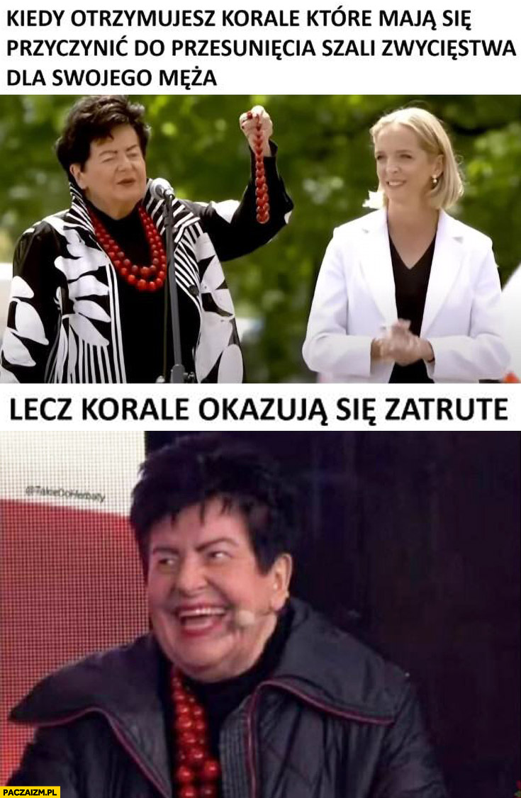 Trzaskowska Seneszyn kiedy otrzymujesz korale które maja się przyczynić do zwycięstwa twojego męża lecz korale okazują się zatrute