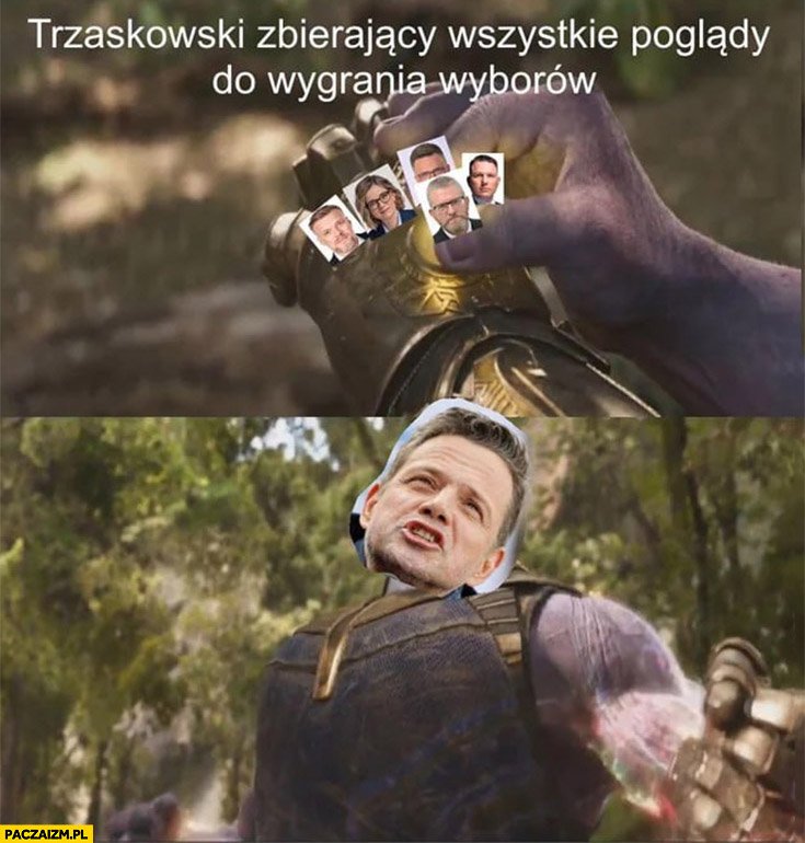 Trzaskowski zbierający wszystkie poglądy do wygrania wyborów