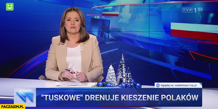 Tuskowe drenuje kieszenie Polaków pasek wiadomości TVP