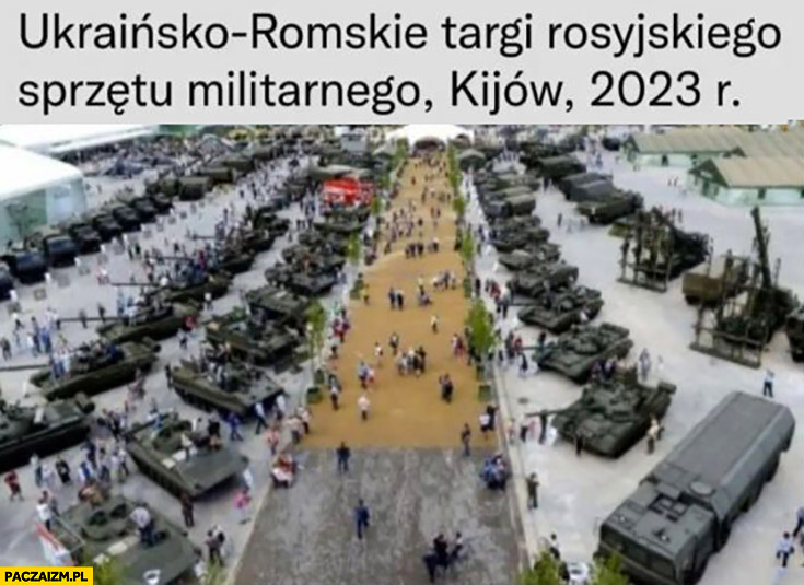 Ukraińsko-Romskie targi rosyjskiego sprzętu militarnego, Kijów 2023