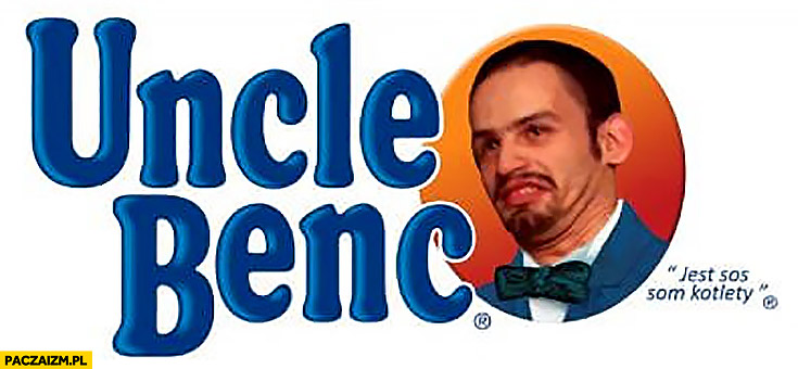Uncle Benc Tiger Bonzo przeróbka logo Uncle Bens