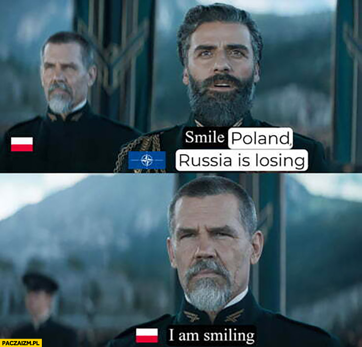 Uśmiech polsko, rosja przegrywa wojnę, uśmiecham się Diuna