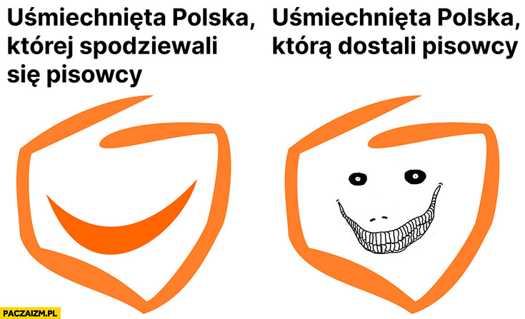 Uśmiechnięta polska której spodziewali się pisowcy vs która dostali pisowcy