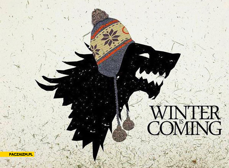 Winter is coming czapka