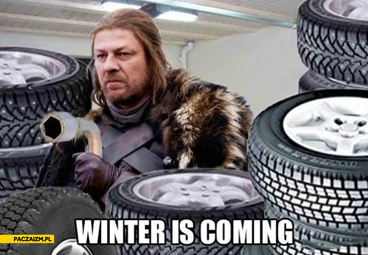 Winter is coming opony