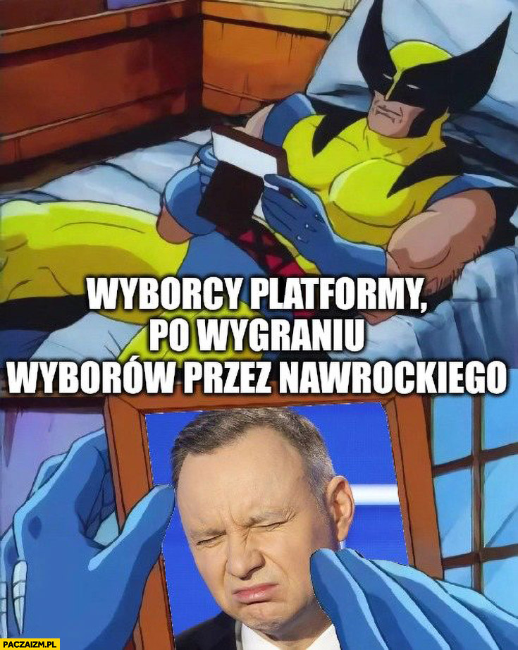 Wyborcy platformy po wygraniu wyborów przez Nawrockiego wspominają Dudę