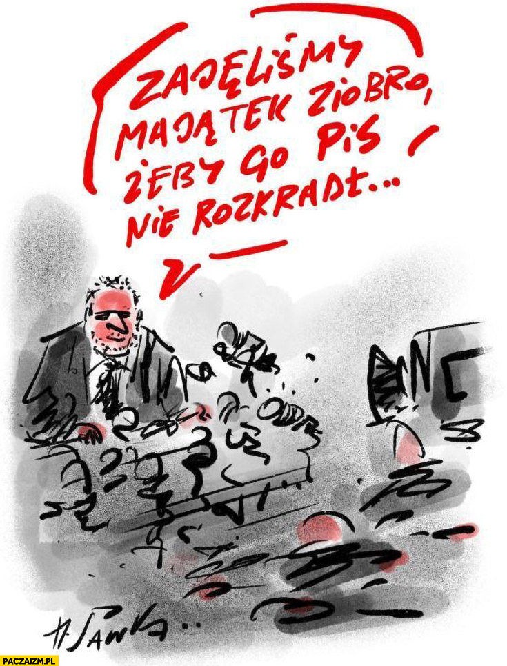 Zajęliśmy majątek Ziobro żeby go PiS nie rozkradł