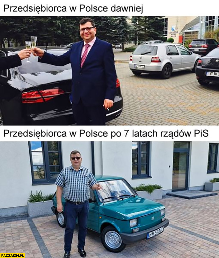 Zbigniew Stonoga przedsiębiorca w Polsce dawniej vs po 7 latach rządów PiS