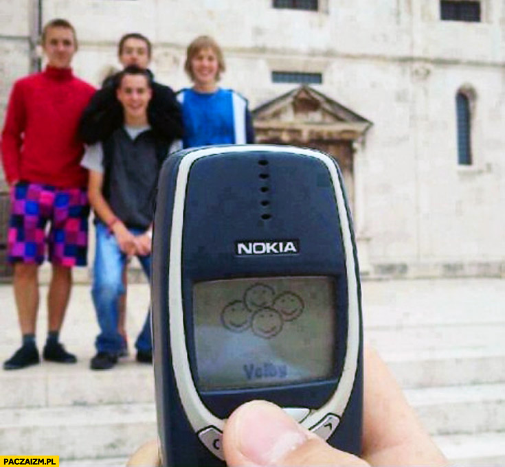 Zdjęcie grupowe Nokia 3310