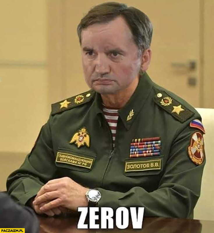 Zerov Ziobro ruski generał przeróbka