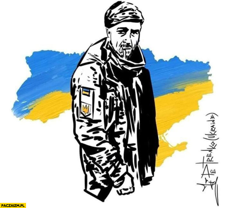 Żołnierz Ukraiński bohater rozstrzelany przez ruskich żołnierzy